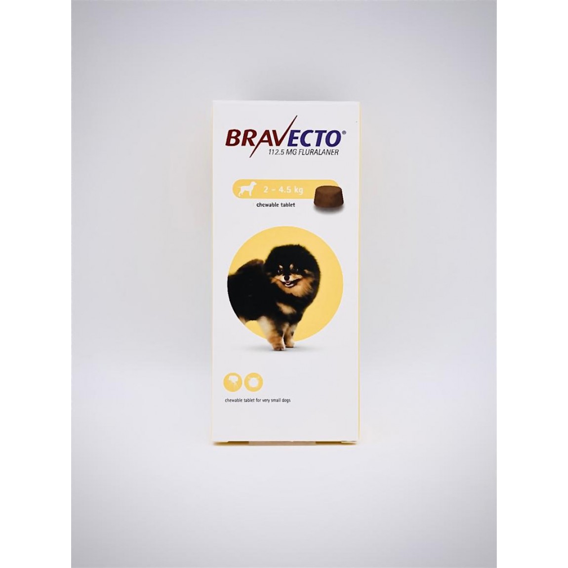 BRAVECTO Chewable Tablets For Very Small Dogs 2 4.5kg